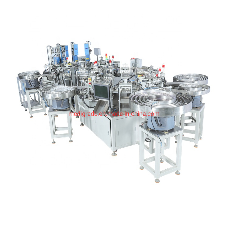 IV Infusion Set and Medical Sets Catheter Tube Automation Assembling Line Machine