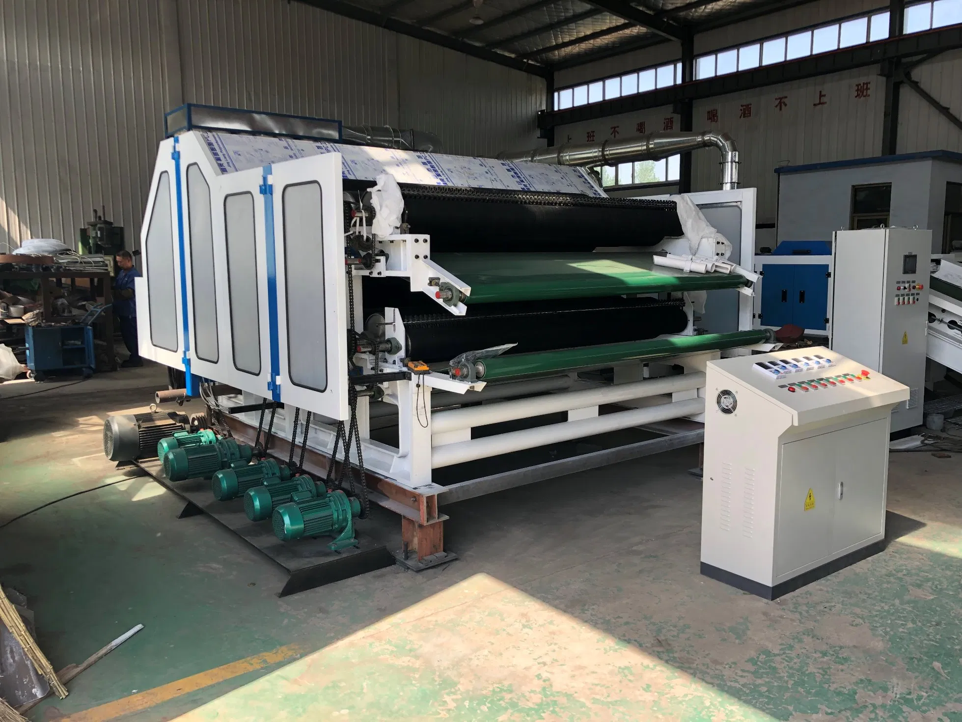 Nonwoven Fabric Making Machine Product Line Carding Machine Double Cylinder