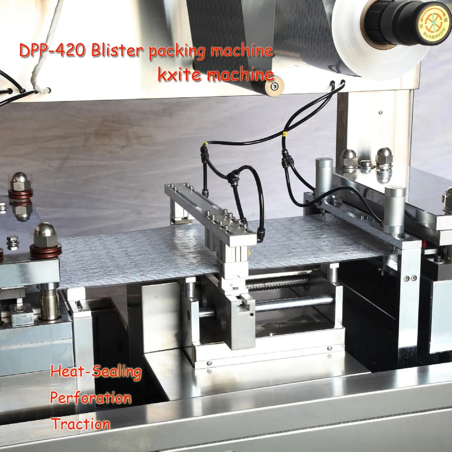 Dpp 80-420 Full Automatic Lifetime Service PVC/Alu Thermoforming Sauce Jam Butter Honey Filling and Sealing Packaging Machine Blister Packing Machine for Liquid