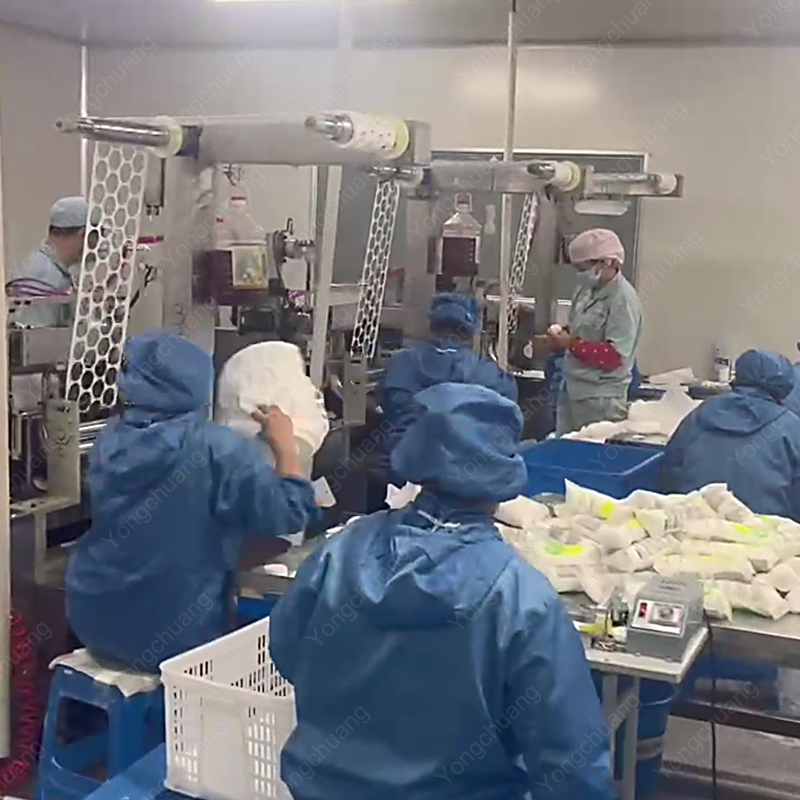 Automatic Disposable Round Shape Cotton Face Pads Making Machine