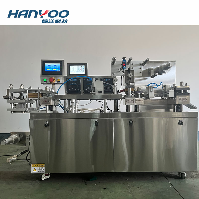 Fully Automatic Dpp Liquid Olive Oil Jam Sauce Ketchup Honey Butter Cheese Paste Cream Marmalade Blister Packing Packaging Machine