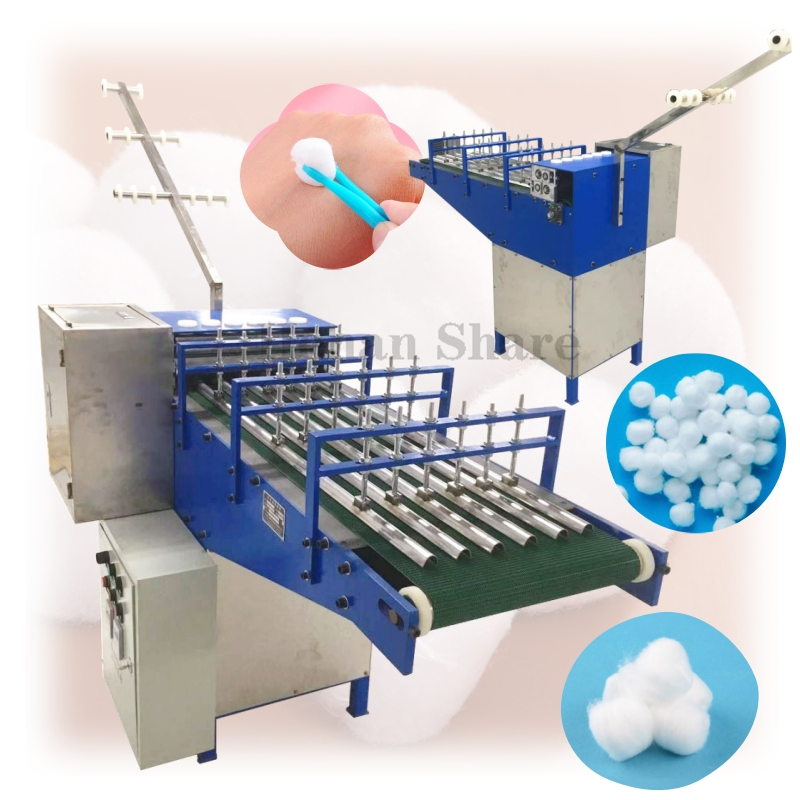 Yarn Ball Winding Machine Alcohol Swabs Surgical Alcohol Cotton Making Machine