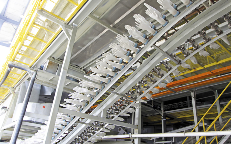 Professional Supplier Bearing Latex Medical Gloves Machinery
