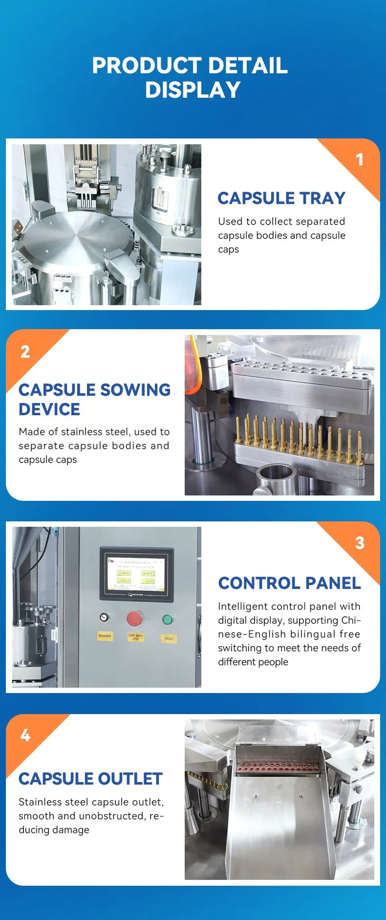 Capsule Filling Machine Detail 6