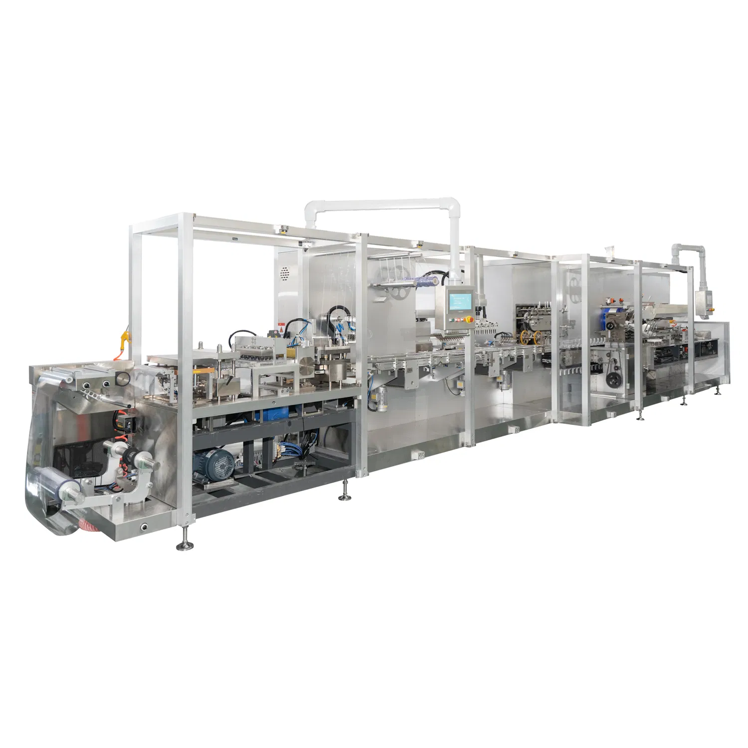 Pharmaceutical Automatic Blister Tablet Medicine Ampoule Vial Liquid Packing/Packaging Machine and Cartoning Machine Production Line Manufacturer
