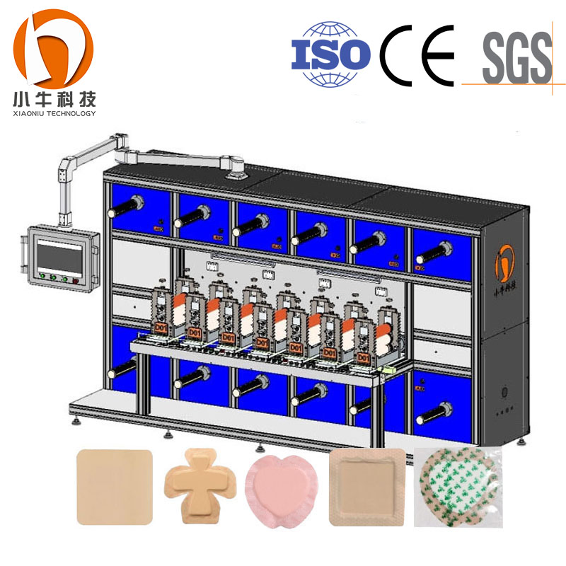 Disposable Medical IV Catheter Fixation Dressing Machine Manufacturing Device