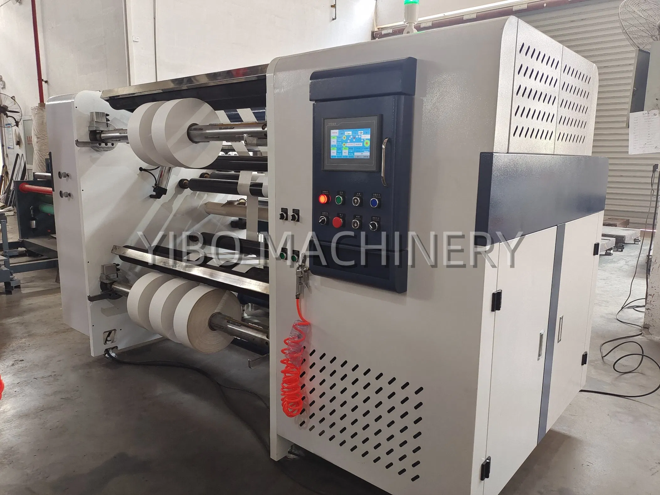 China Products. Paper Craft Roll Adhesive Label Cup Bag Fabric Silicon Jumbo Lamination Box Sticker Nonwoven Ticket Thermal Paper Tape Slitting Machine