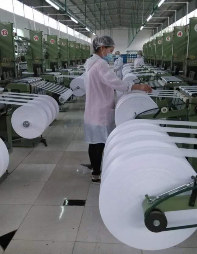 Medical Bandage Weaving Machine for Cotton Crepe Elastic Bandage