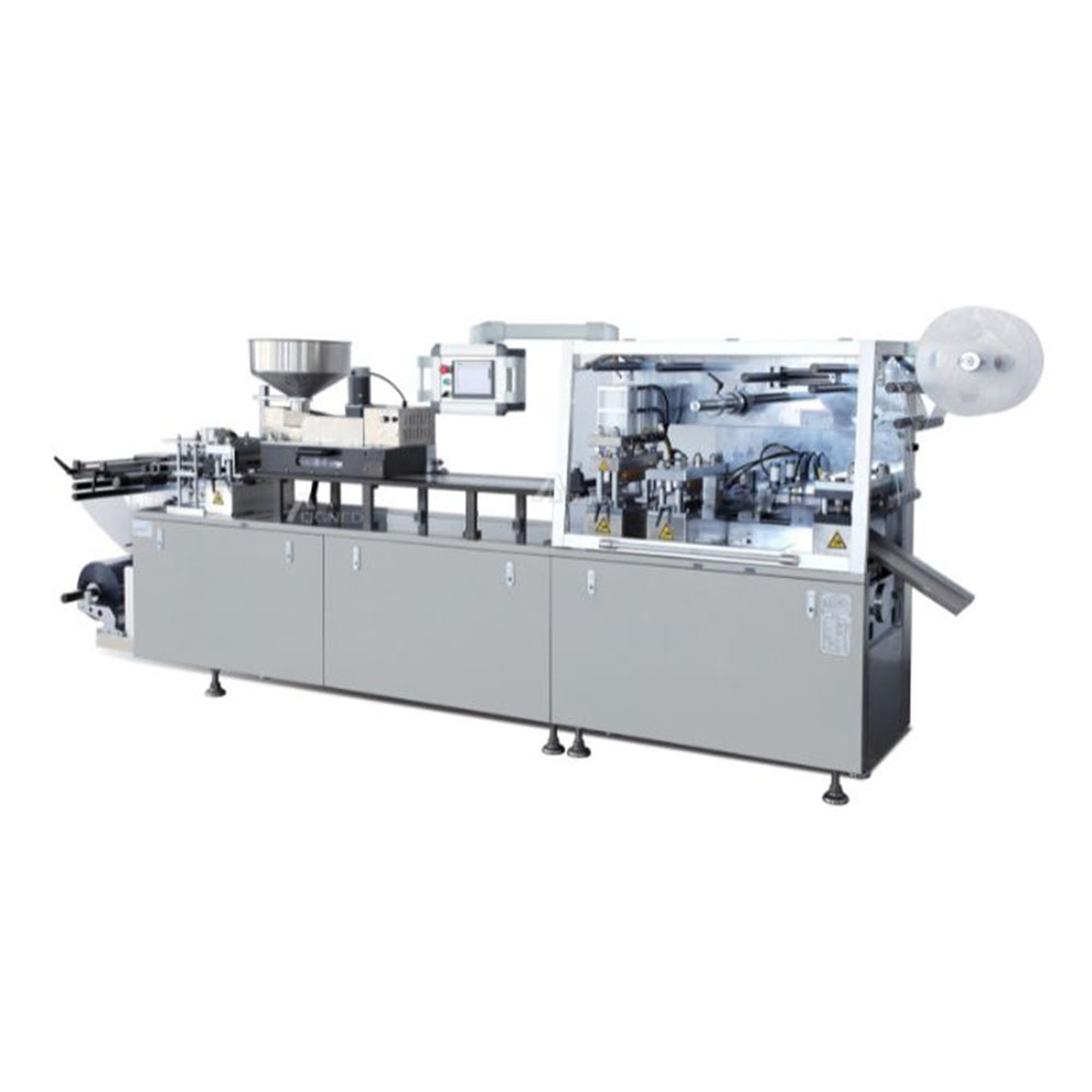 Blister Packaging Tablet Packing Capsule Packing Automatic Industrial High Speed Efficient Flat Type Blister Machine