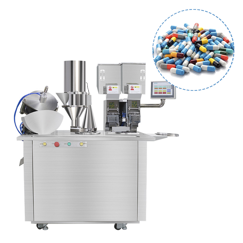 Semi Automatic Manual Hard Capsule Filling Machine Small Capsule Filler Making Pharmaceutical Equipment Machine