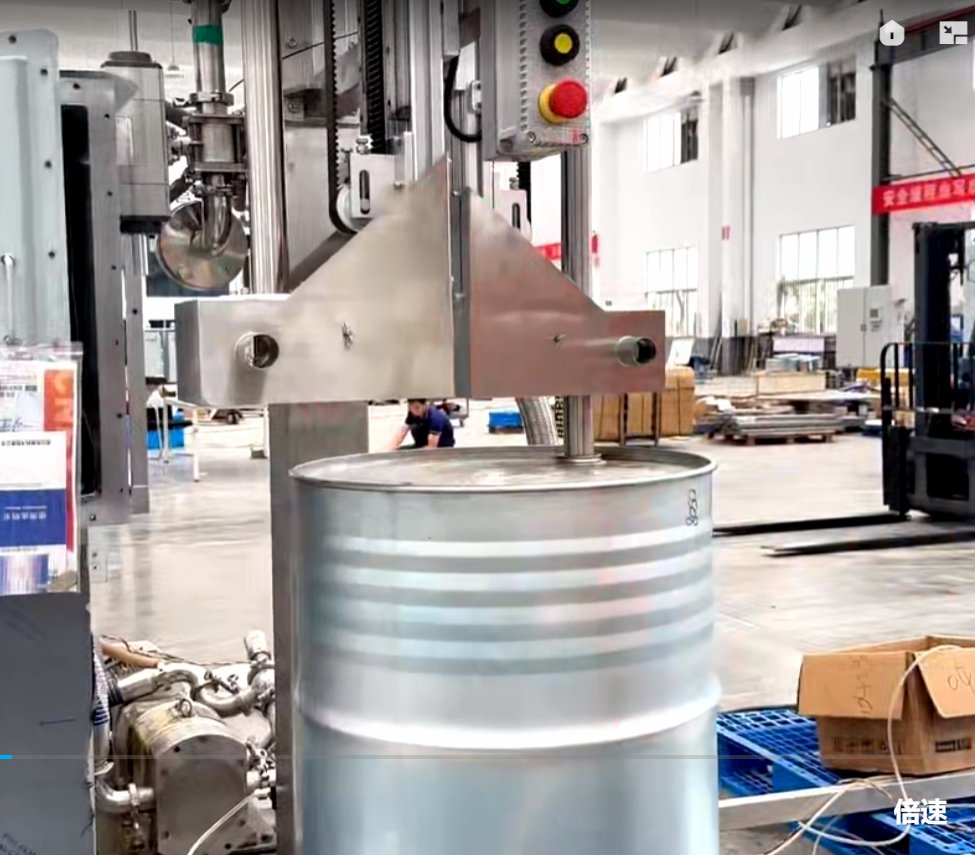 200L IBC Rocker Arm Pharmaceutical Labeling Filling Machine with High-Precision Weighing