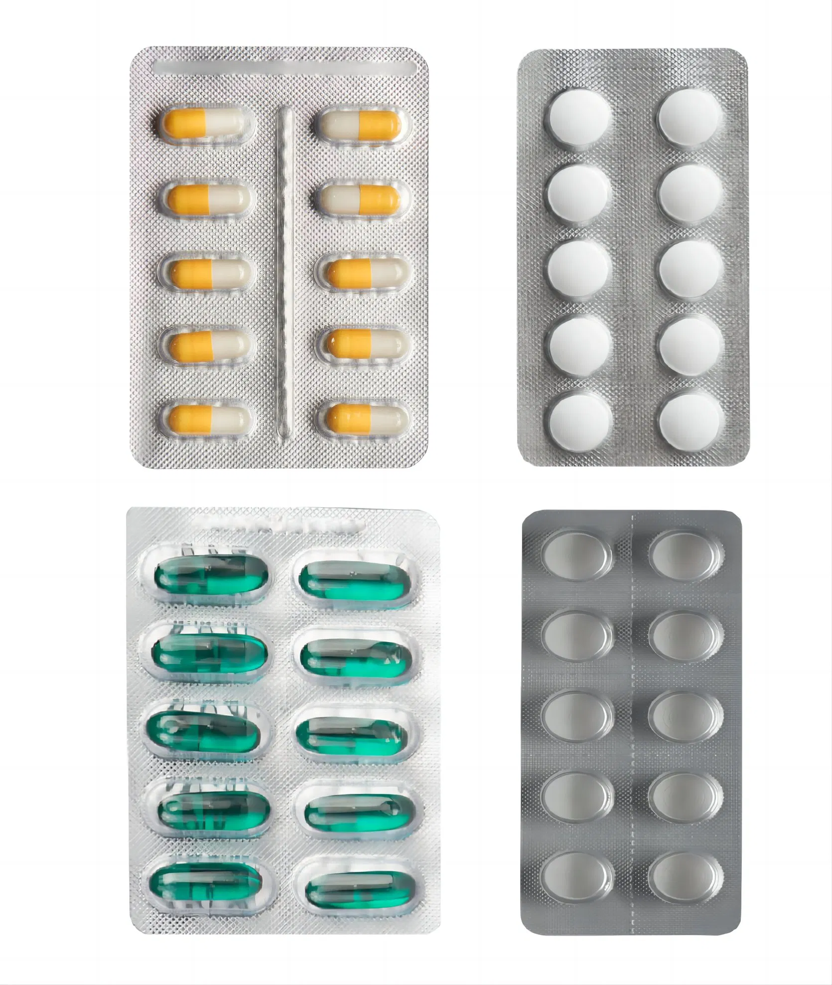 High Quality Pharmaceutical Medical Alu Alu PVC Packaging Machinery Pack Liquid Pill Capsules Tablet Sealer Forming Equipment Making Blister Packing Machine