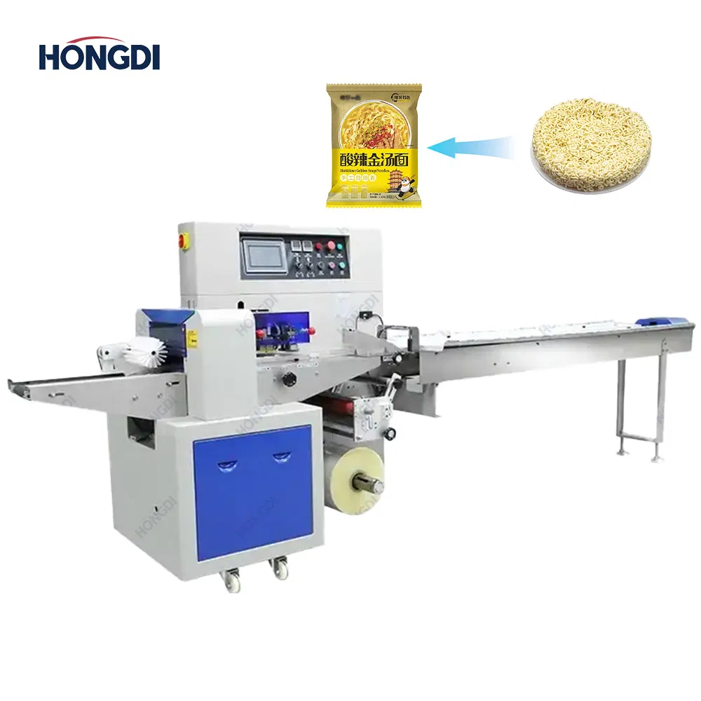 Automatic Horizontal Flow Packing Machine Pillow Type Wrapper for Daily Products Hardware Parts Medical Packaging Supplies