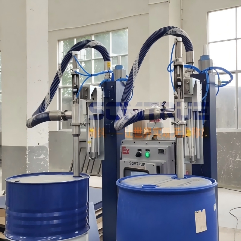 200L Visual Fully Automatic Weighing Filling Machine for Food and Pharmaceutical Use