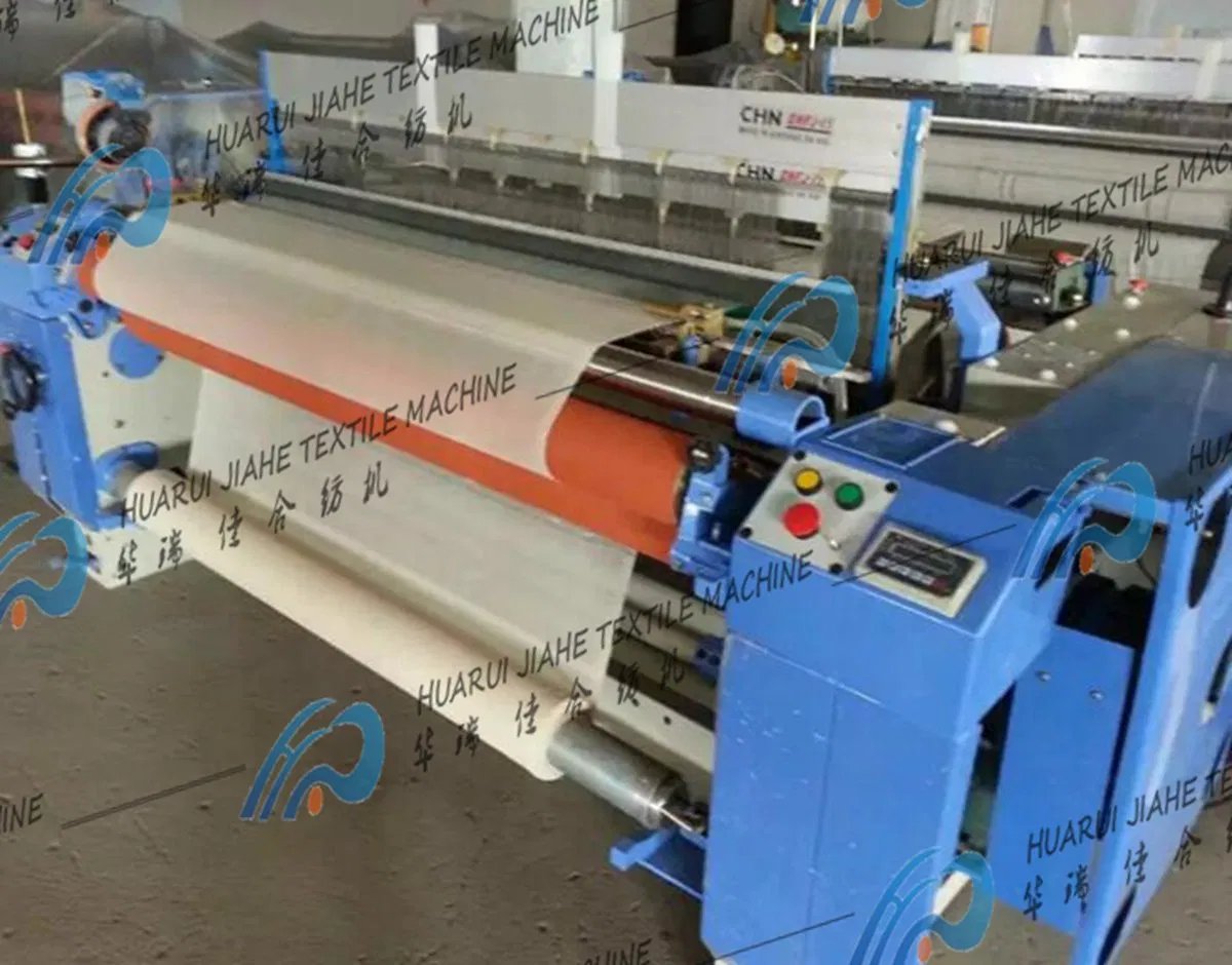 Textile- Machinery for Hydrophilic Medical Bleached Absorbent of Cotton Gauze to 100% Textile Machine Powar Lome Machine for Gauze Roll Folding 4 Ply