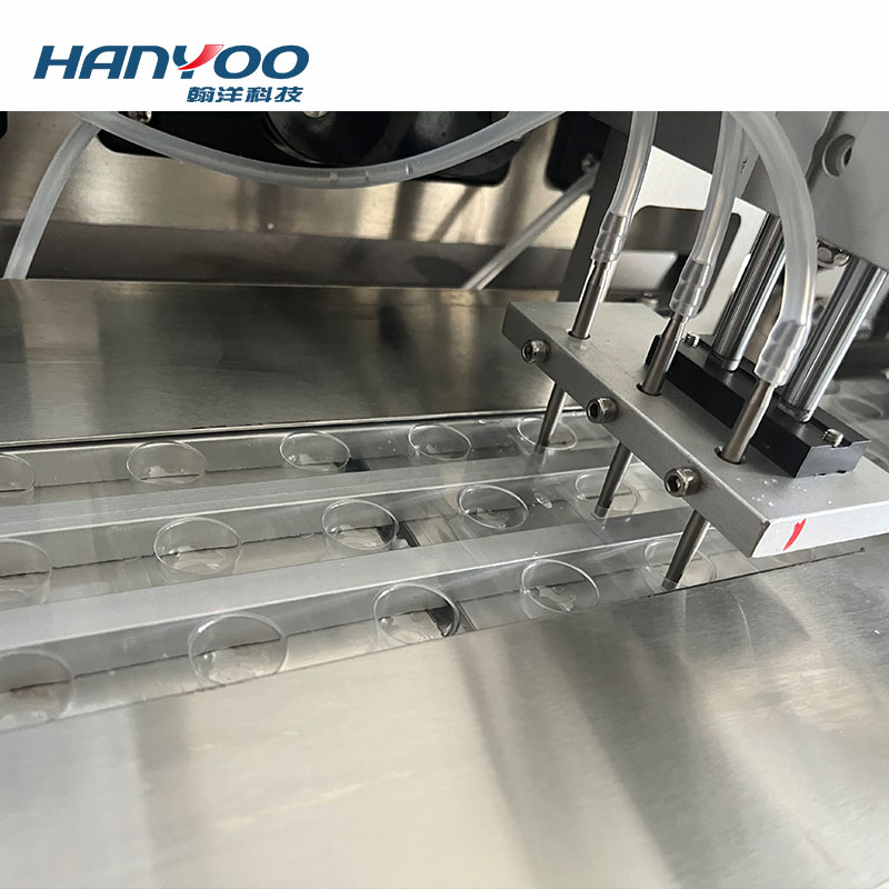 Fully Automatic Dpp Liquid Olive Oil Jam Sauce Ketchup Honey Butter Cheese Paste Cream Marmalade Blister Packing Packaging Machine