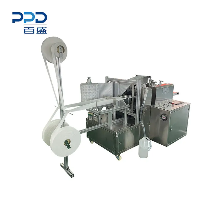 Alcohol Swab Packaging Machine View 3