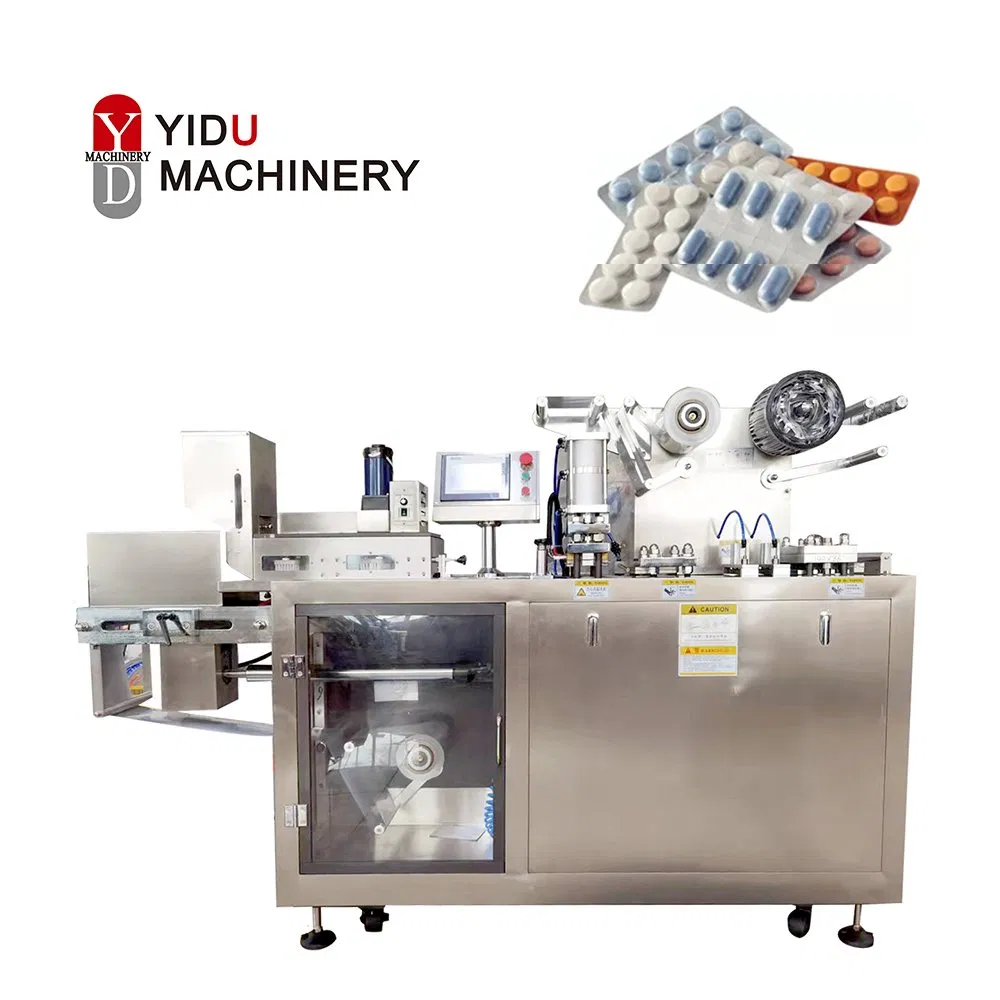 Dpp-150h Small Automatic Pharmaceutical Medicine Pill Tablet Capsule Flat Plate Alu-Alu Alu-PVC Blister Packaging Packing Forming Machine