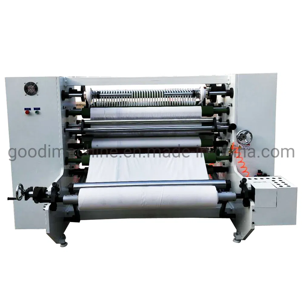 Surgical Plaster Tape Making Machine Wound Dressing Adhesive Roll Slitting Machinery