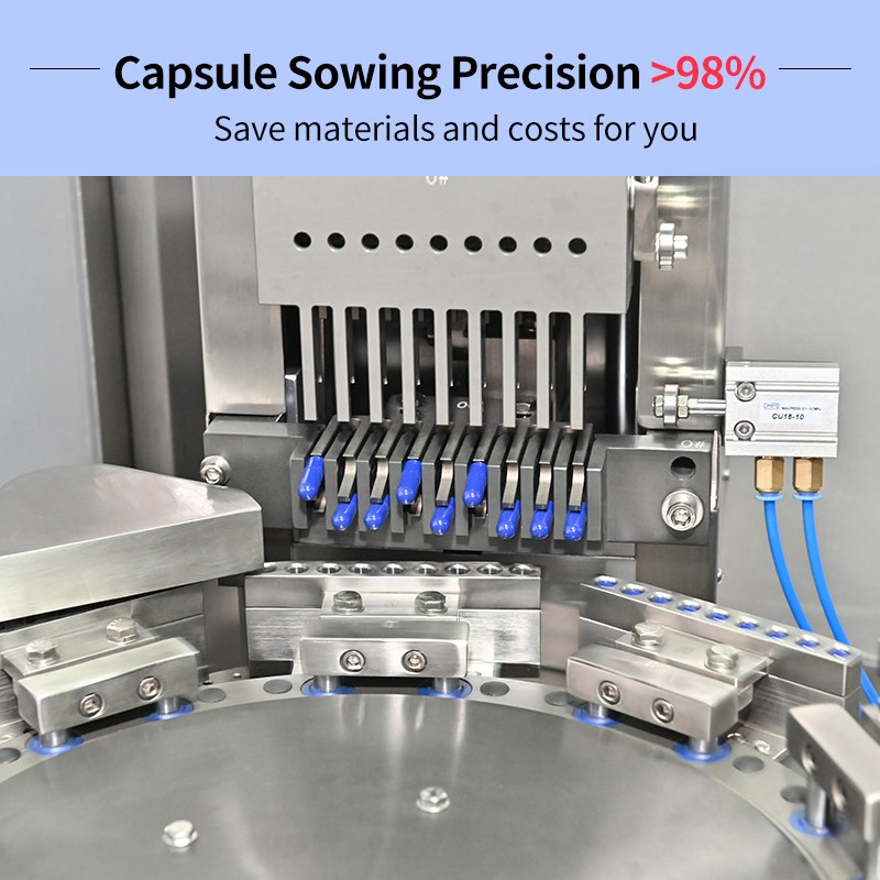 Njp-1500d Automatic High Speed Fully Automatic Pharmaceutical Making Capsule Filler Powder Pill Pellet Empty Hard Gelatine Capsule Filling Machine