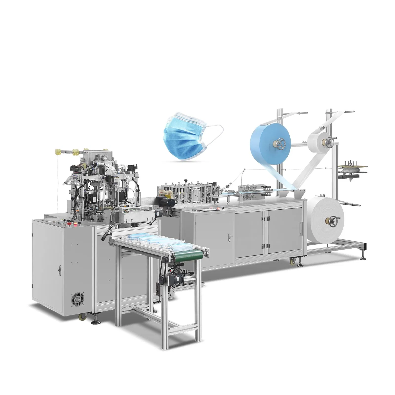 Fully Automatic Disposable 3ply Non Woven Face Mask Making Machine