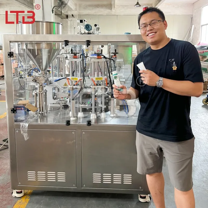 Automatic Tube Filling Sealing Machine