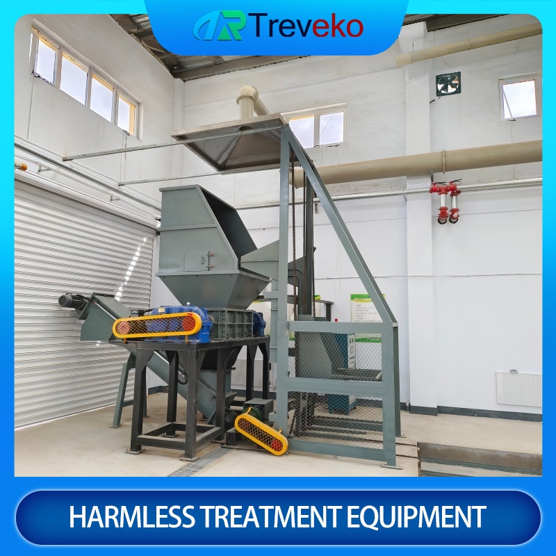 Heavy-Duty Industrial Medical Machine for Latex Waste Gloves /Catheters From Hospitals