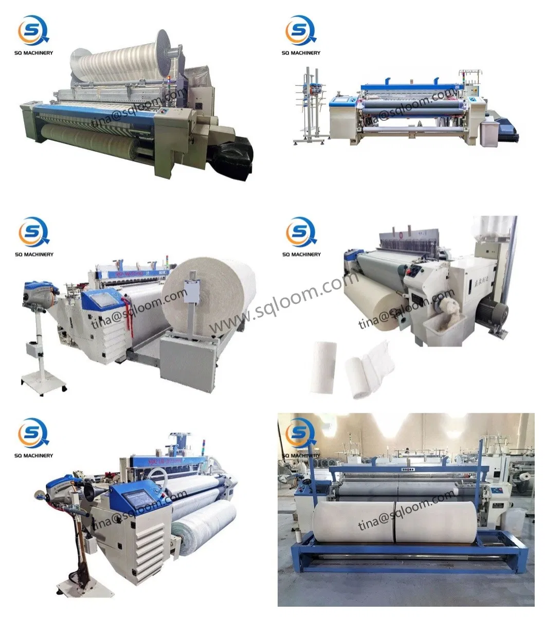 Medical Cotton Gauze Bandage Weaving Machine with Low Price Gauze Production Line