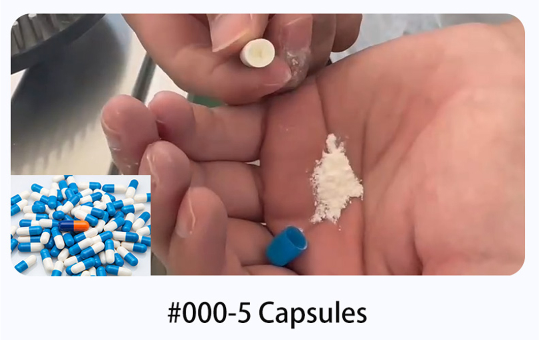 Stock Semi-Automatic Pharmaceutical Pill Powder Filler Pellets Hard Gelatin Capsule Filling Machine