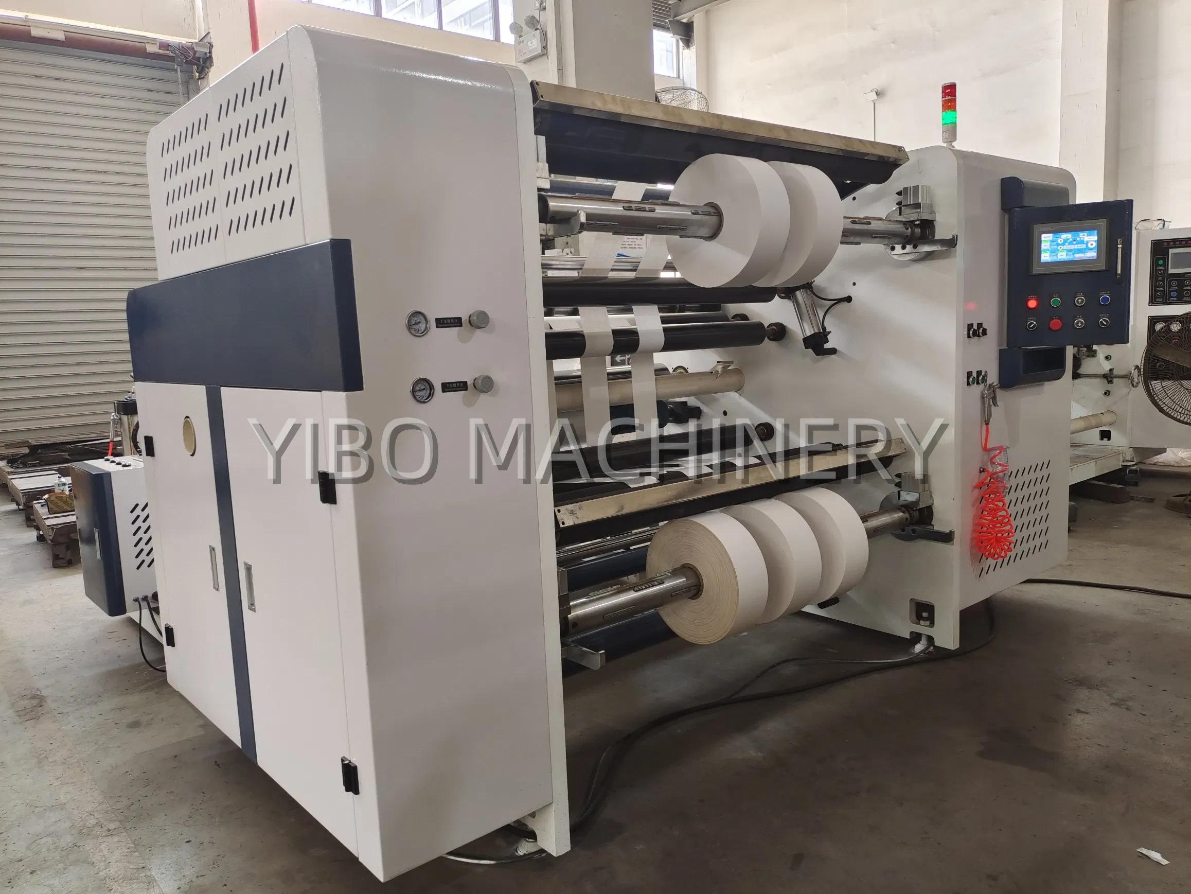 China Products. Paper Craft Roll Adhesive Label Cup Bag Fabric Silicon Jumbo Lamination Box Sticker Nonwoven Ticket Thermal Paper Tape Slitting Machine