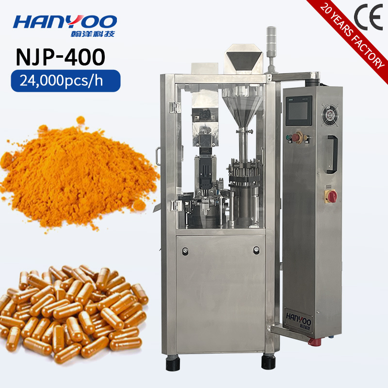 China Manufacturer Njp-400 Capsule Filler Capsule Maker Encapsulation Machine Size 00 Small Mini Automatic Capsule Filling Machine for Pharma Health Product