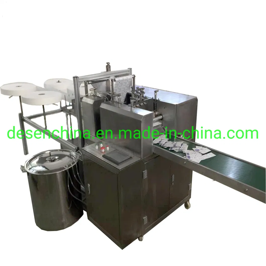 Alcohol Swab Packing Machine Main View