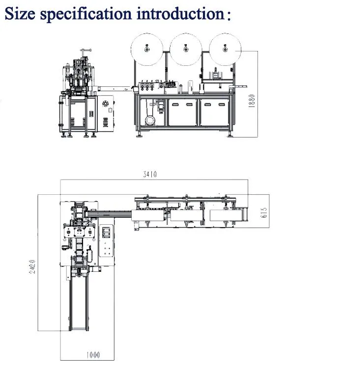 High Speed Mask Machine Main View