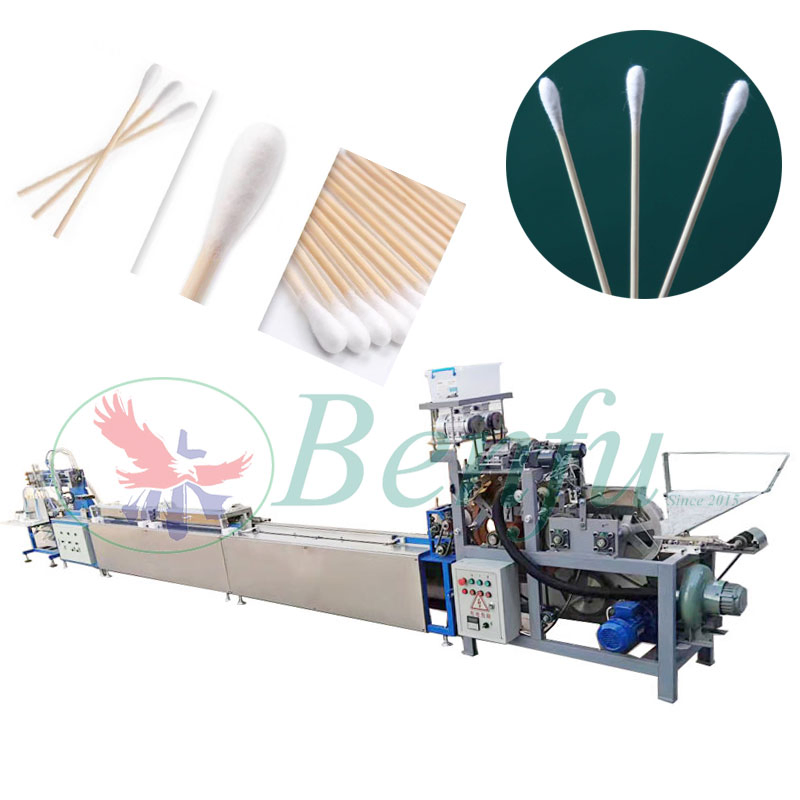Popular Medical Alcohol Swab Forming Machinery Production Line Cotton Swab Making Machine