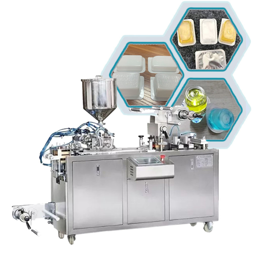 Blister Packaging Tablet Packing Capsule Packing Automatic Industrial High Speed Efficient Flat Type Blister Machine