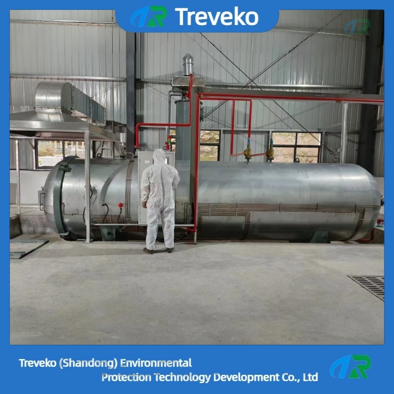 Automatic Medical Waste Autoclave Sterilization Machine for Syringes Gloves Bandages/Clinical Waste