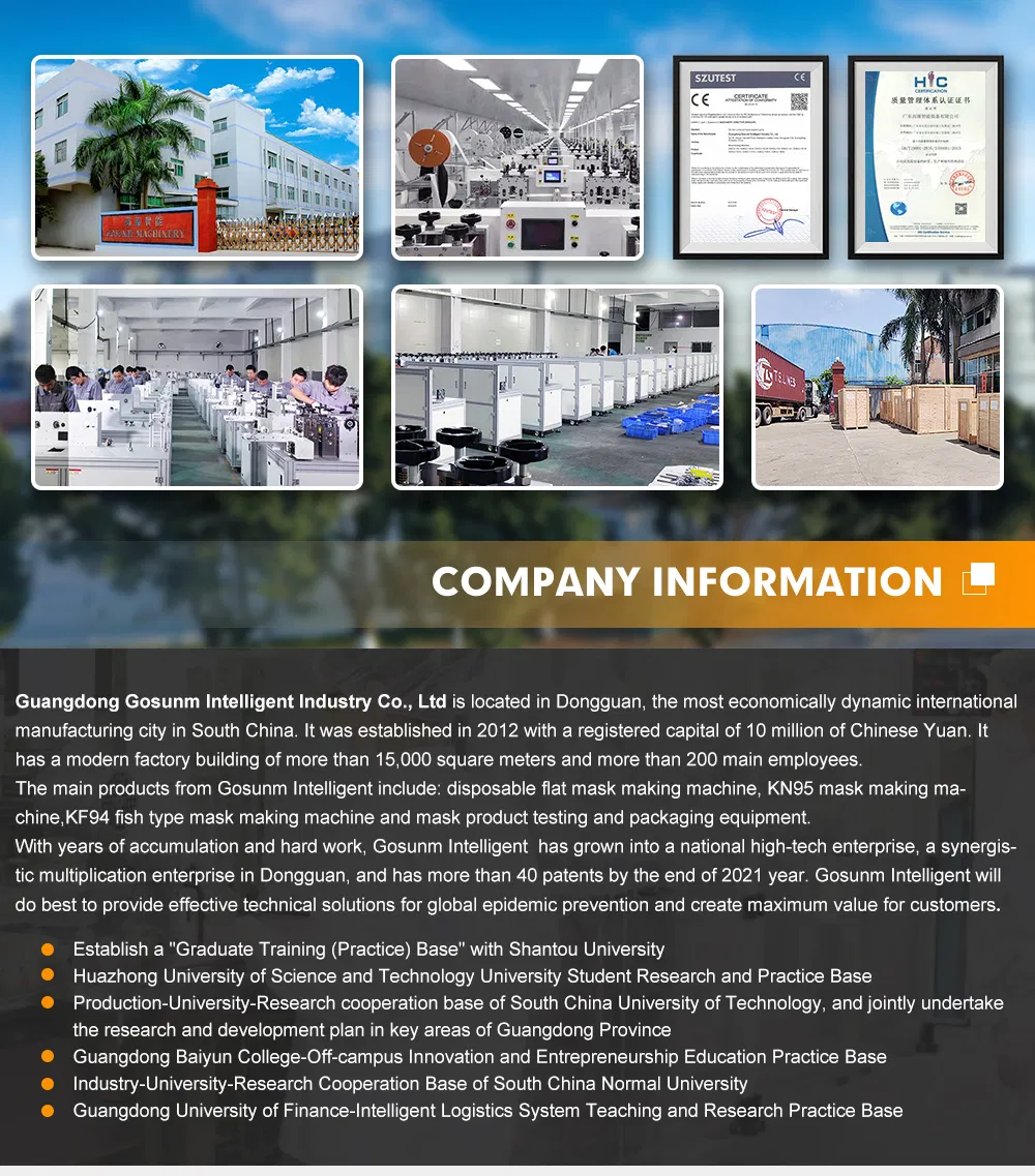 Factory Mask Machine Finished Product