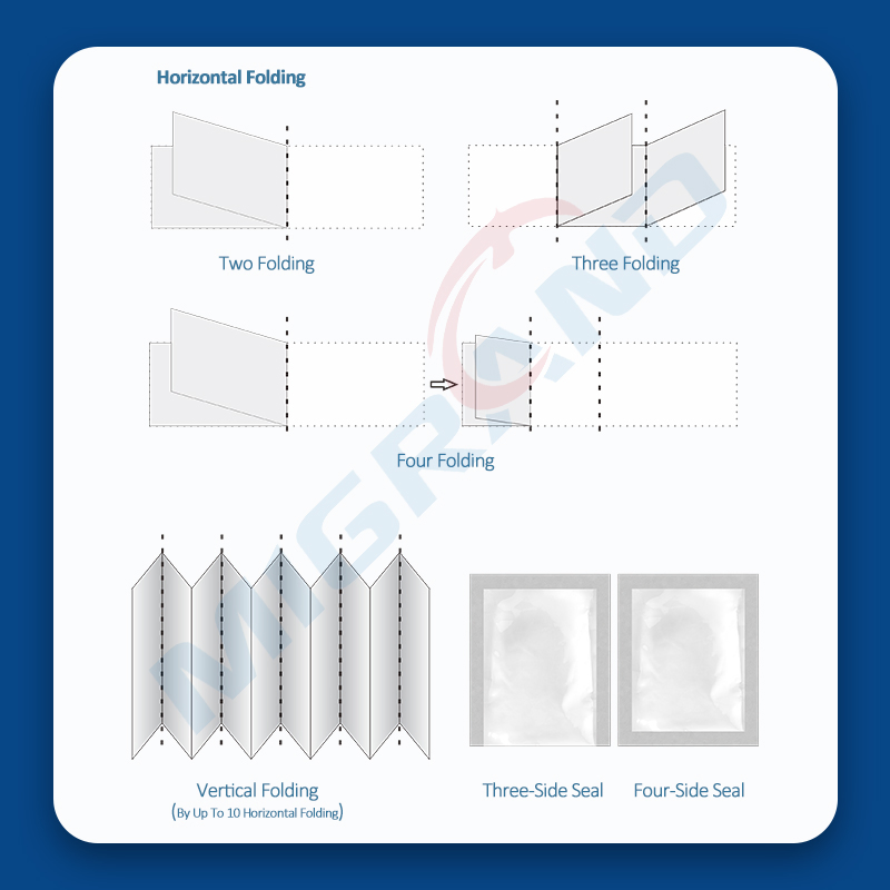 Portable 70% Alcohol Swab Prep Pads Making and Packing Machine for Travel