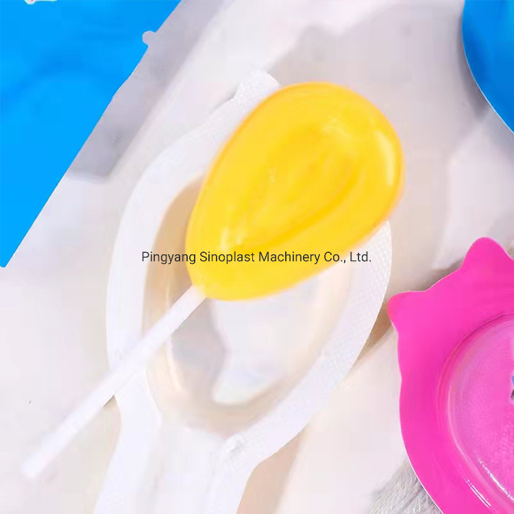 2024 New High-Speed PVC Pet Lollipop Blister Packaging Machine Cheap Milk Tablets Form Fill Seal Machine