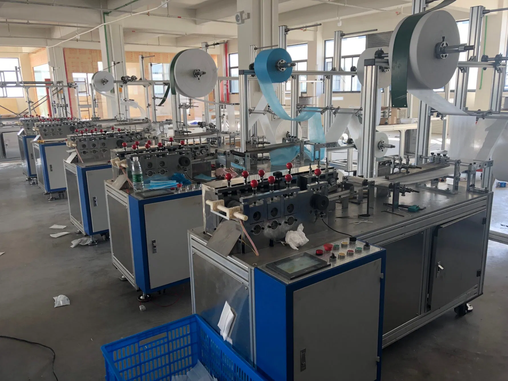 Fully Automatic Disposable 3ply Non Woven Face Mask Making Machine