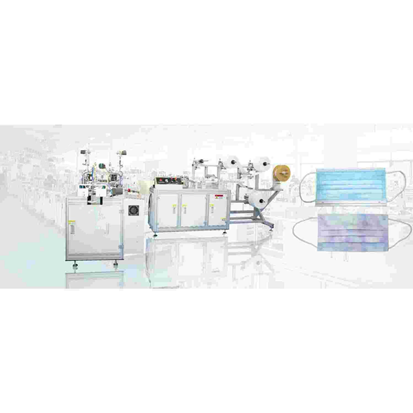 Automatic Surgical Disposable Face Mask Making Machine for 3ply Face Mask