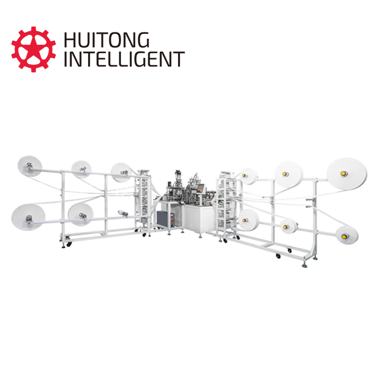 Factory Direct Supply Full Servo Filter Disc Round Cotton Pads Making Machine