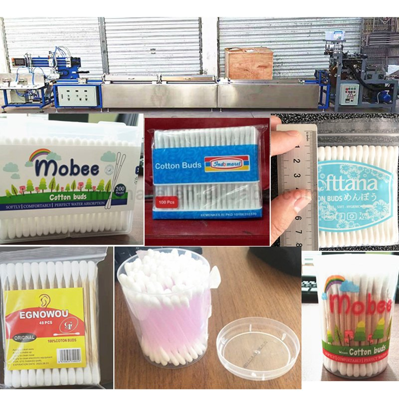 Cotton Swab Sticks Making Machine Alcohol Cotton Swabs Packing Machine