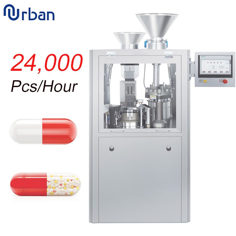 CE Pharmaceutical Hard HPMC Gelatin Empty Vegetable Capsules Filling Packing Encapsulation Machine