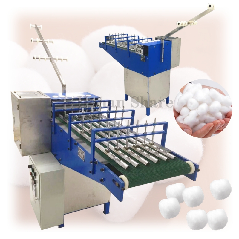 Cotton Buds Making Machine Alcohol Swab Cotton Yarn Ball Winding Machine