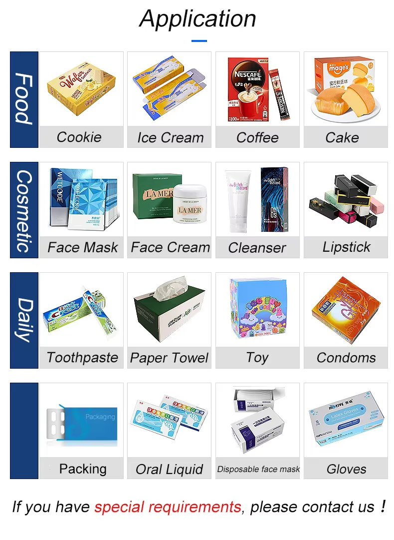 Cosmetic Cartoner Facial Mask Box kN94 KN95 Surgical Facemask FFP2 Cartoning Packing Packaging Machine