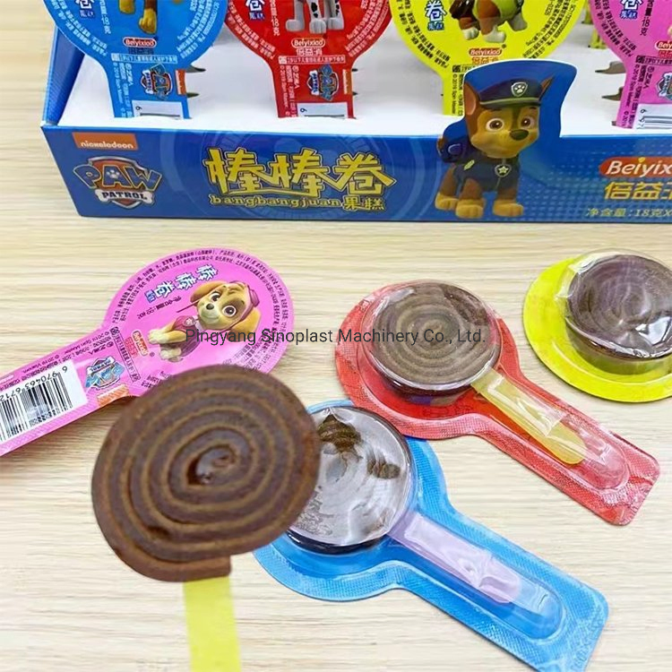 2024 New High-Speed PVC Pet Lollipop Blister Packaging Machine Cheap Milk Tablets Form Fill Seal Machine