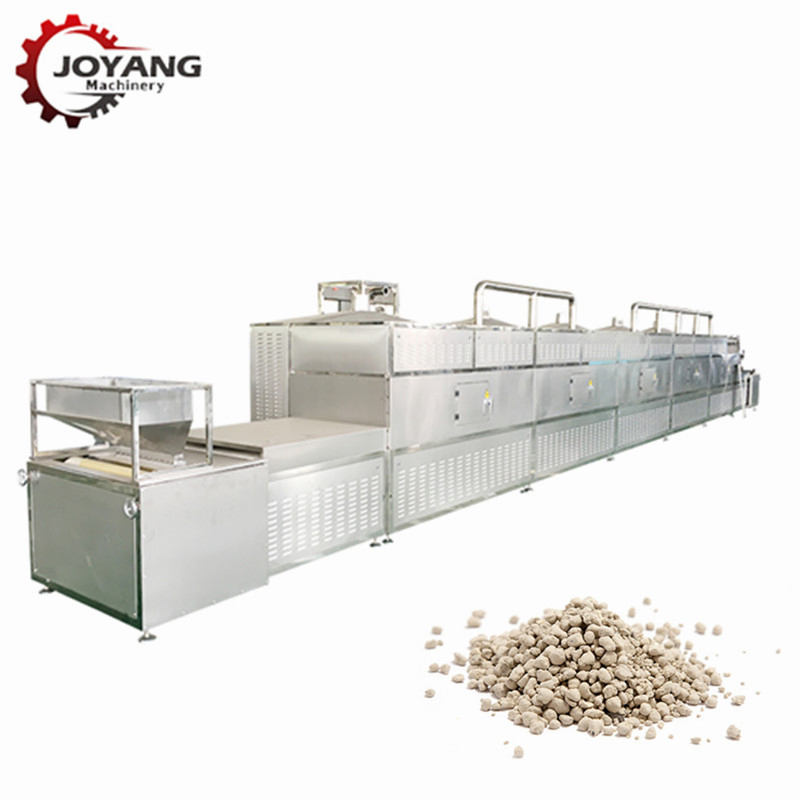 Microwave Drying Machine Low Moisture Tofu Cat Litter Desiccant Absorbent Cotton Dryer Equipment