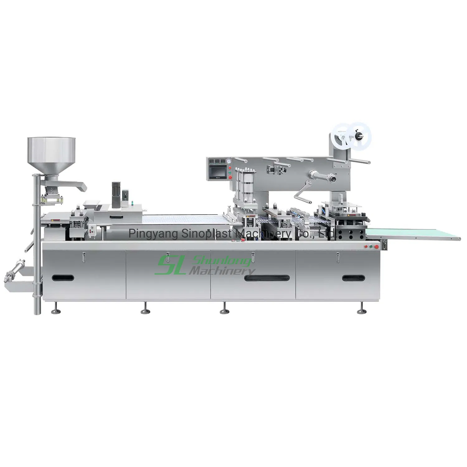 2024 New High-Speed PVC Pet Lollipop Blister Packaging Machine Cheap Milk Tablets Form Fill Seal Machine