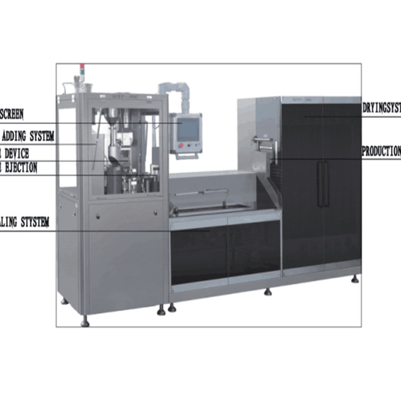 2022 New Type Pharmaceutical Grade Hard Gelatin Liquid Oil Capsule Filling Machine